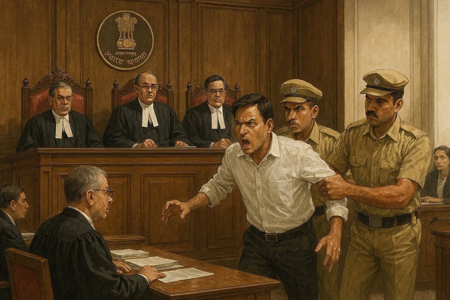 'I order you to order ...' : High drama in SC as petitioner uses cuss words for CJI