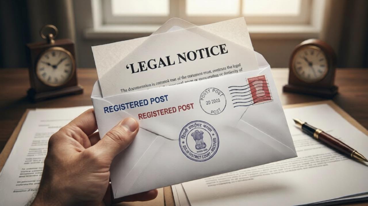 What To Do If You Receive a Legal Notice in India