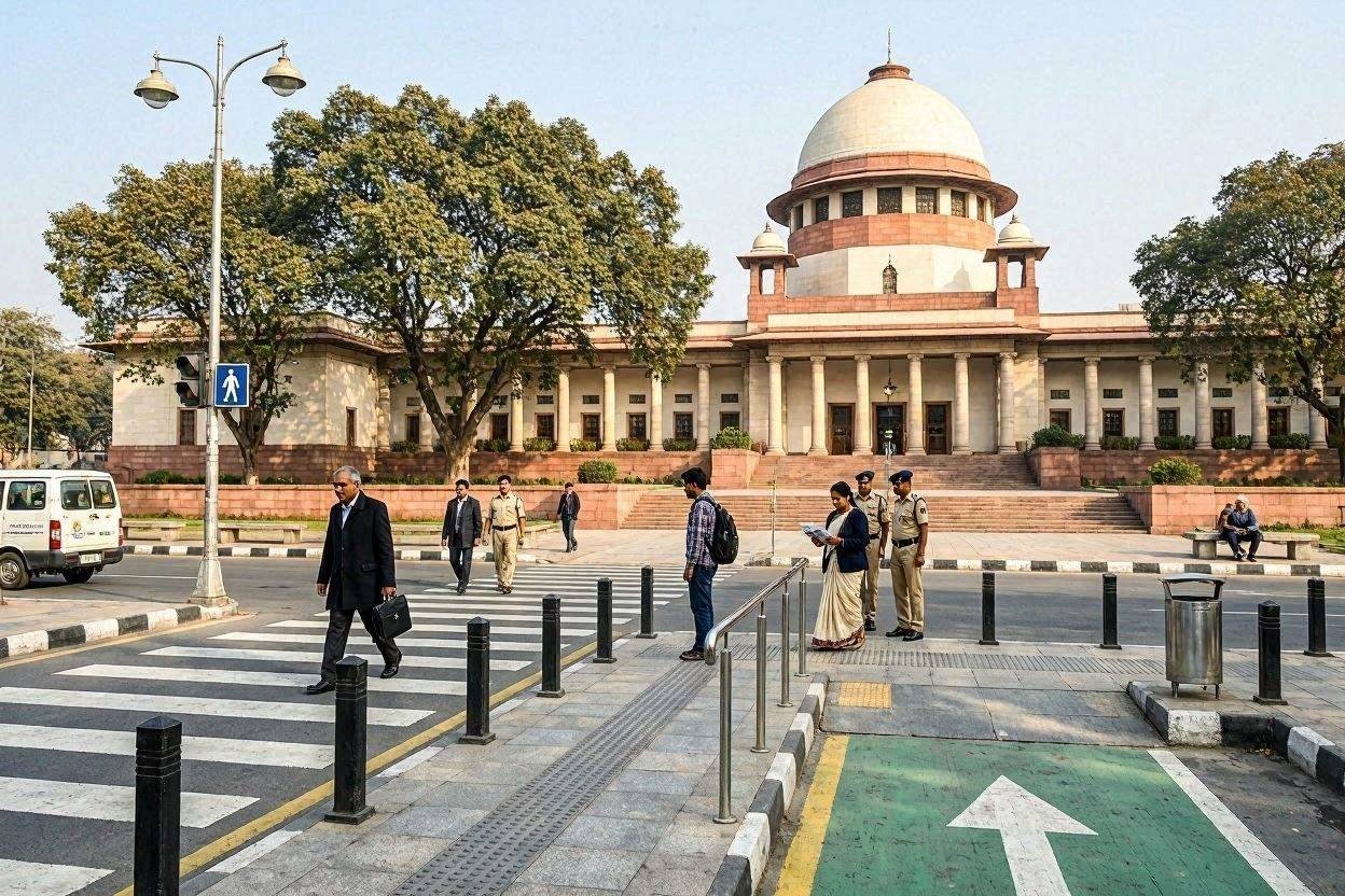 Supreme Court: Right to Walk on Footpaths Is a Fundamental Right