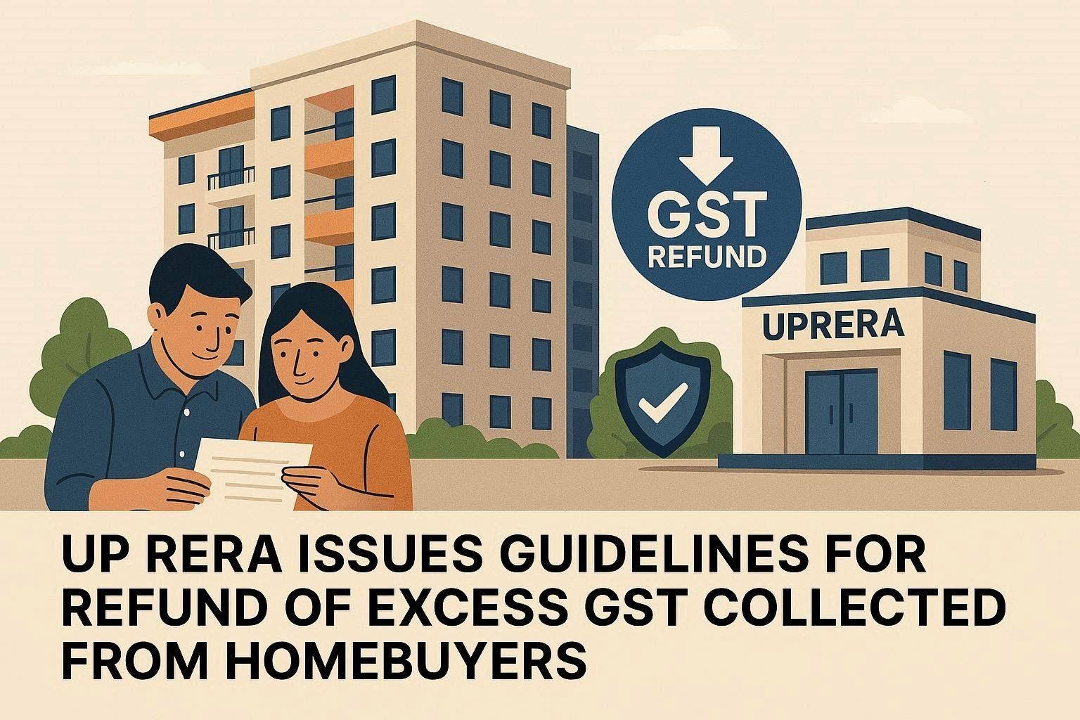 UP RERA issues guidelines for refund of excess GST collected from homebuyers