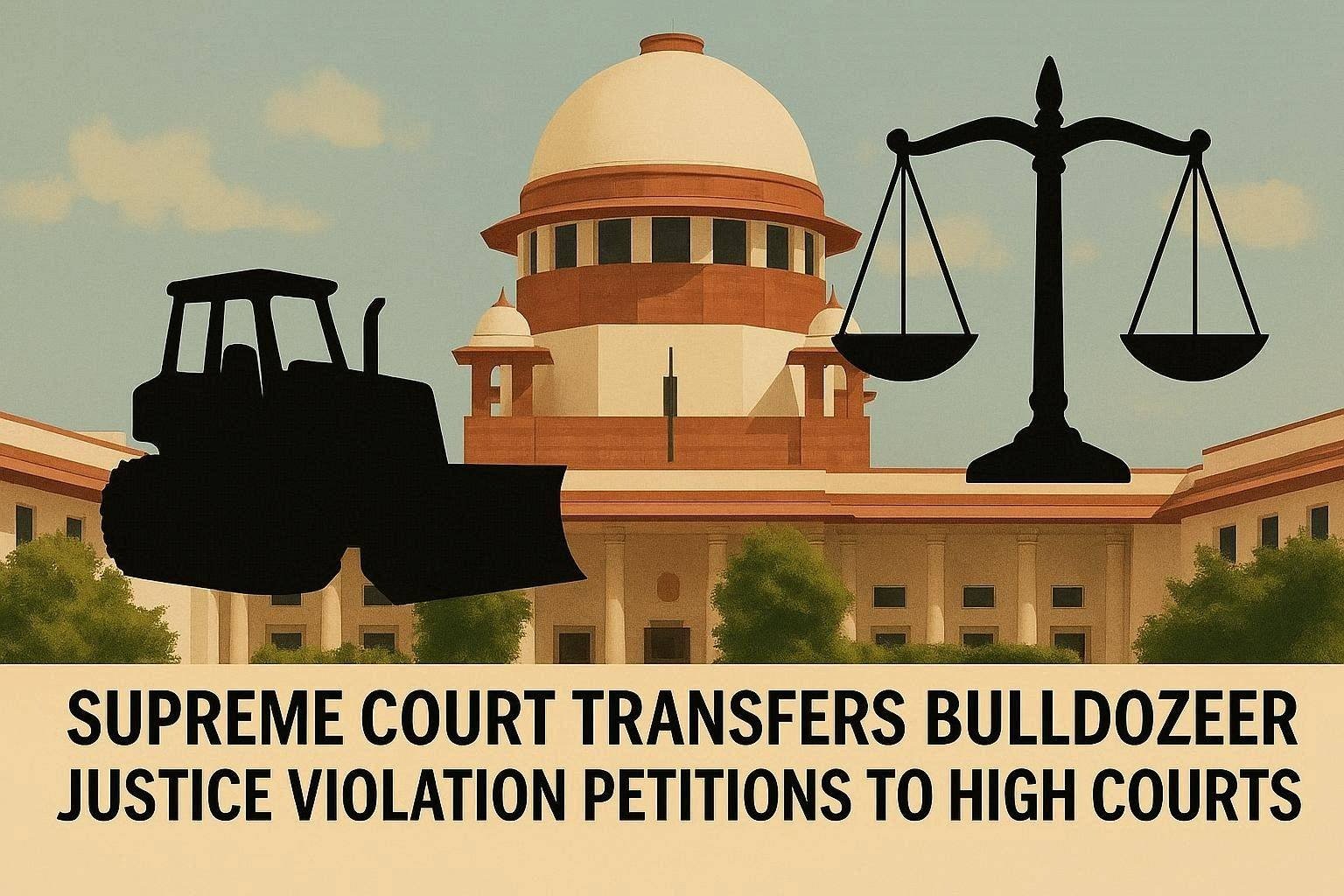 Supreme Court Transfers 'Bulldozer Justice' Violation Petitions to High Courts
