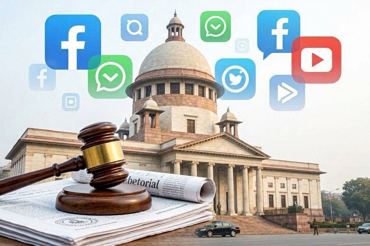 Supreme Court Pulls Up YouTuber Over Allegations of Judicial Corruption