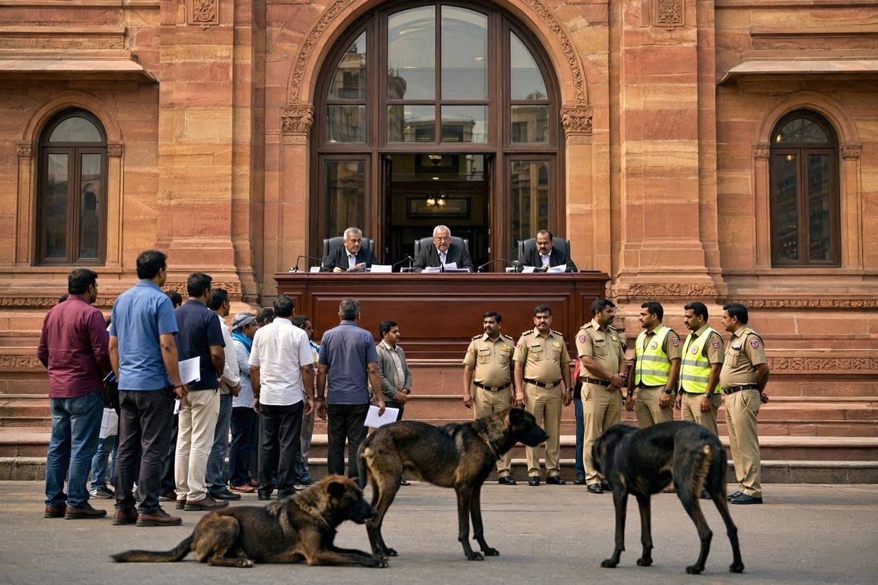 Delhi High Court Begins Suo Motu PIL on Stray Dog Management