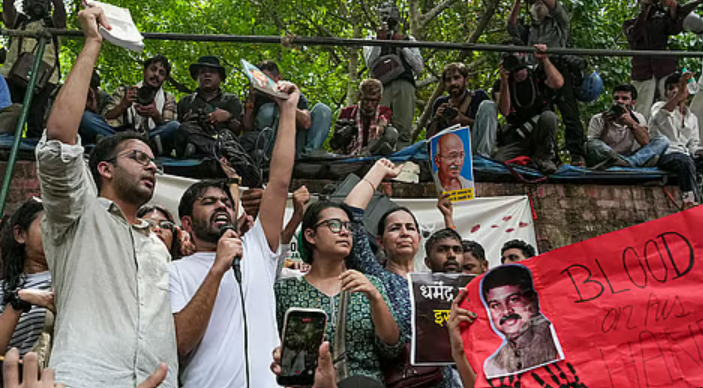 Dharmendra Pradhan resigns as Union education minister amid massive student protests