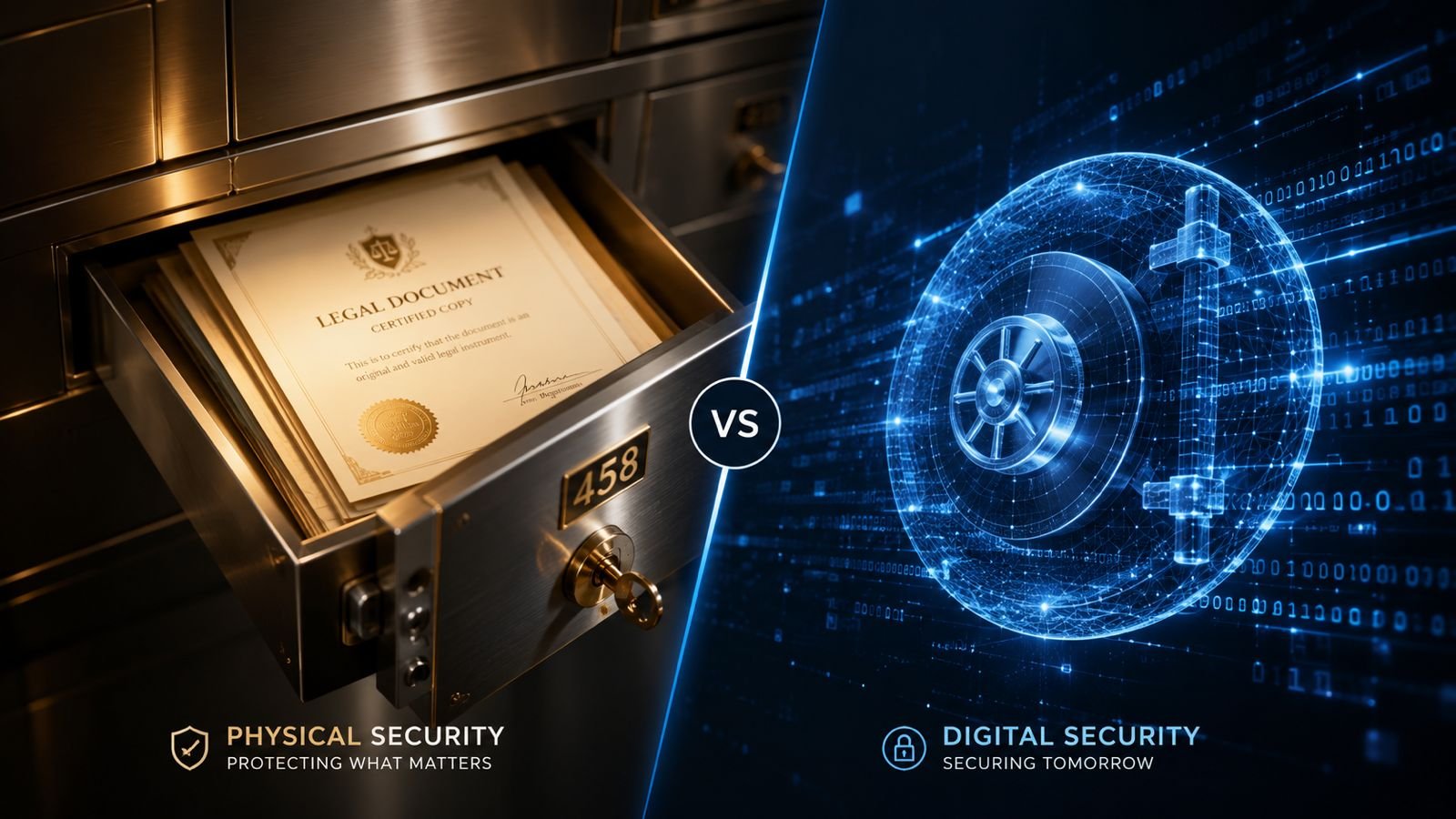 Document Storage & Security: Physical vs Digital Vaults