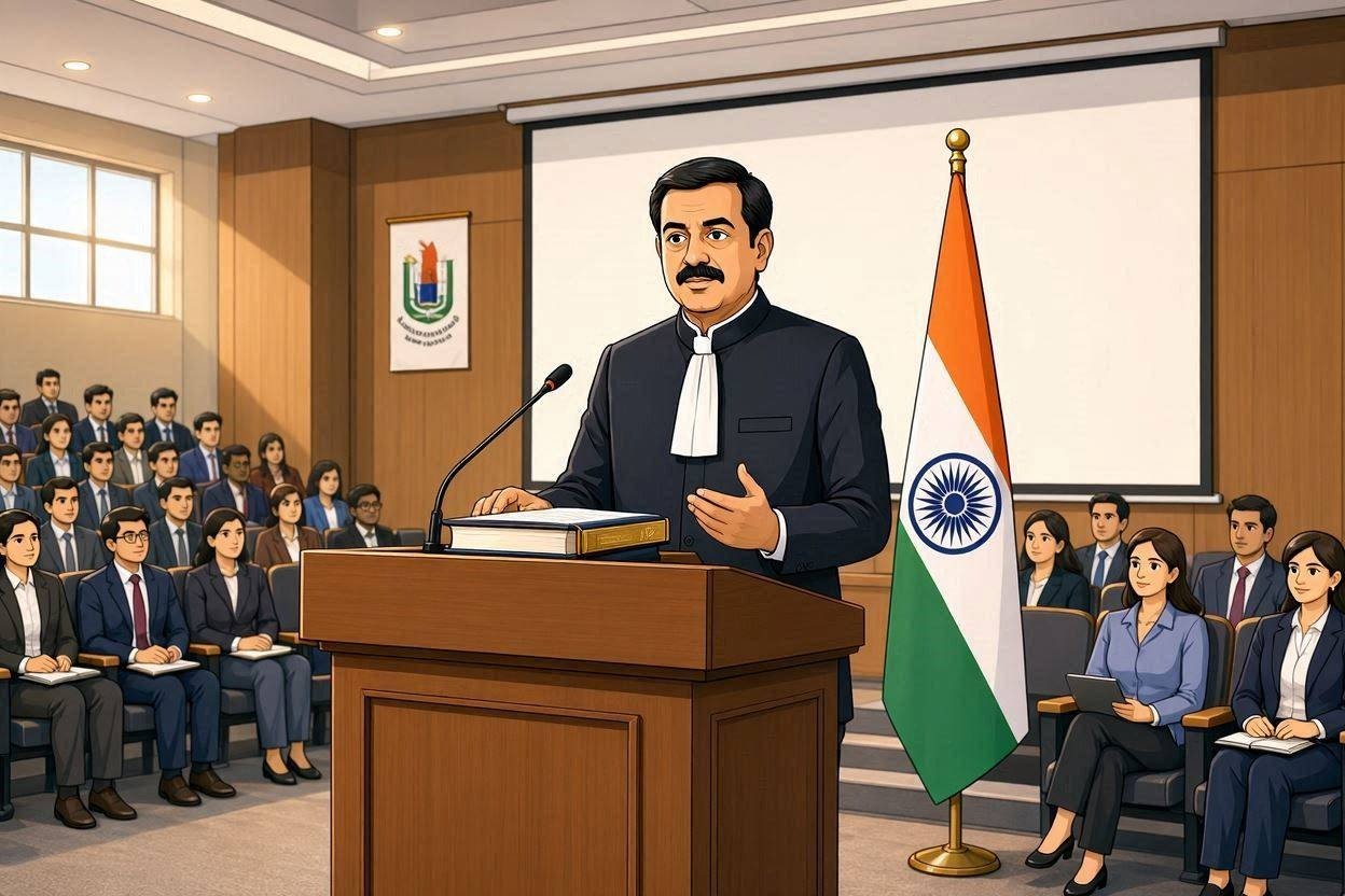 RGNUL Holds Orientation Programme For Newly Admitted UG, PG Students; Justice Rajesh Bindal Calls For Commitment To Constitutional Values
