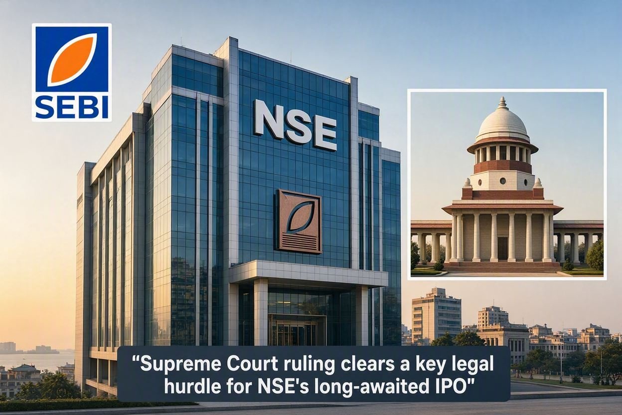 Supreme Court Dismisses SEBI's Case Against NSE, Clearing Major IPO Hurdle
