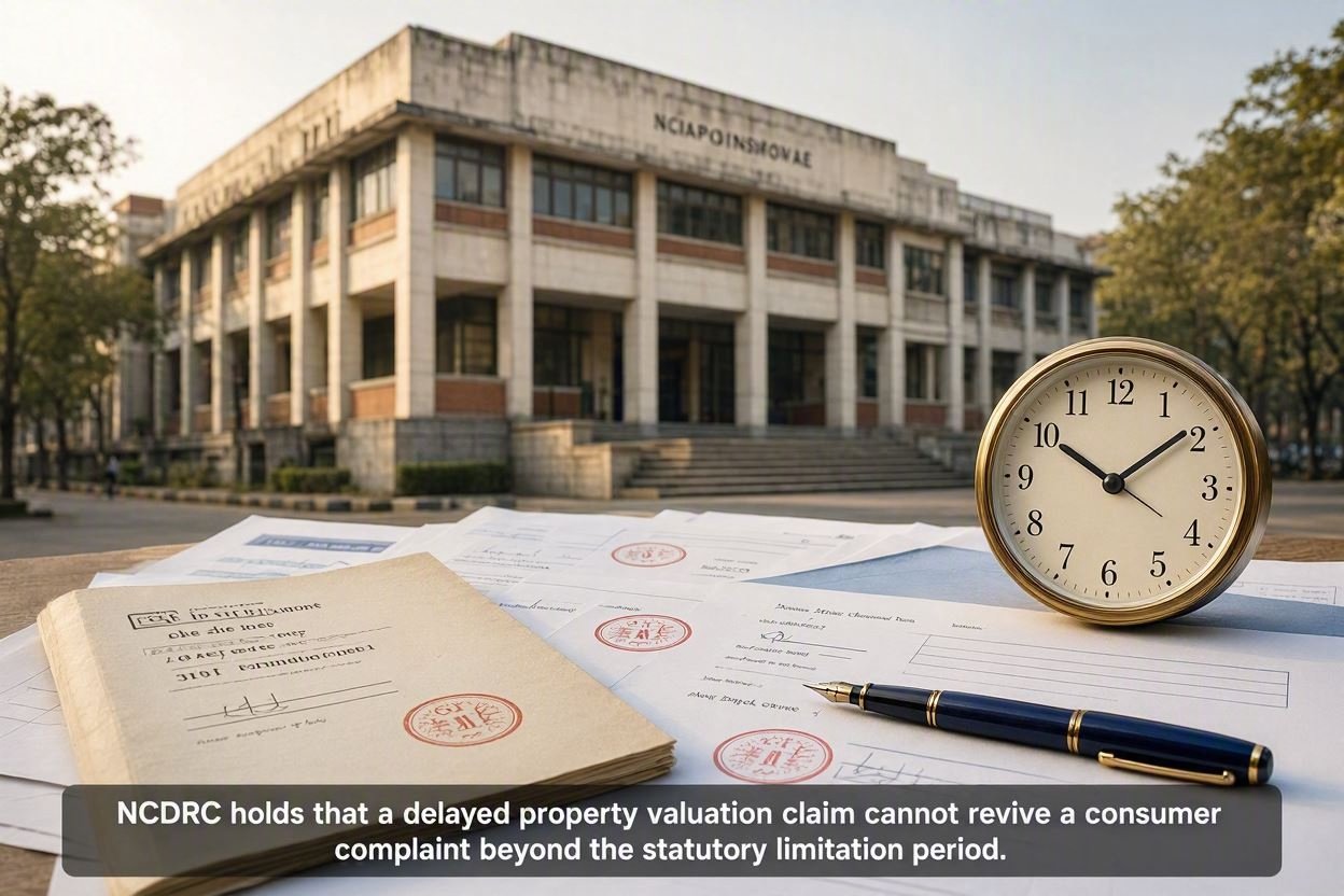 NCDRC Dismisses Property Dispute Complaint As Time-Barred, Holds Valuation Claim An “Excuse”